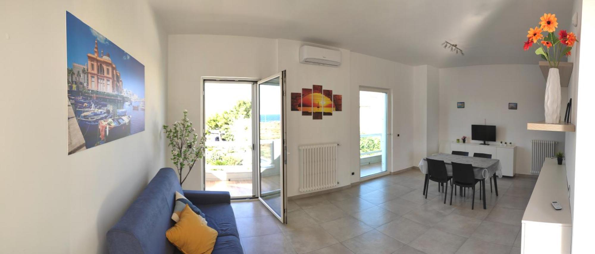 Seagull Apartments - Front And Sea View & Airport 바리 외부 사진